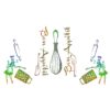 Rainbow Holographic Bon Appetit Mixer Set - Image 3