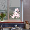 Sakura Blossom Petals Large Vinyl Decal/Static Cling