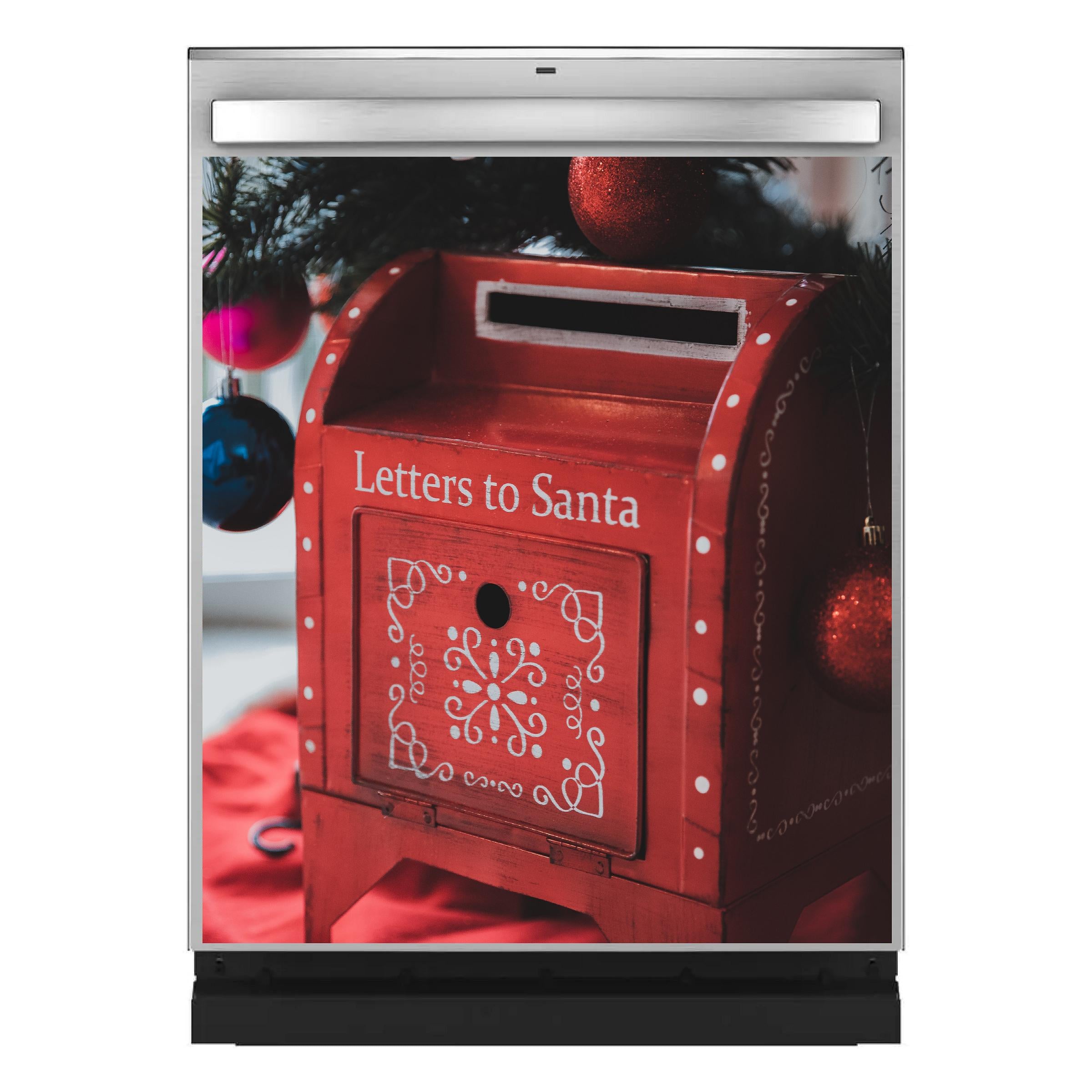 Santa's Xmas North Pole Mailbox Dishwasher Magnet – AZ Vinyl Works
