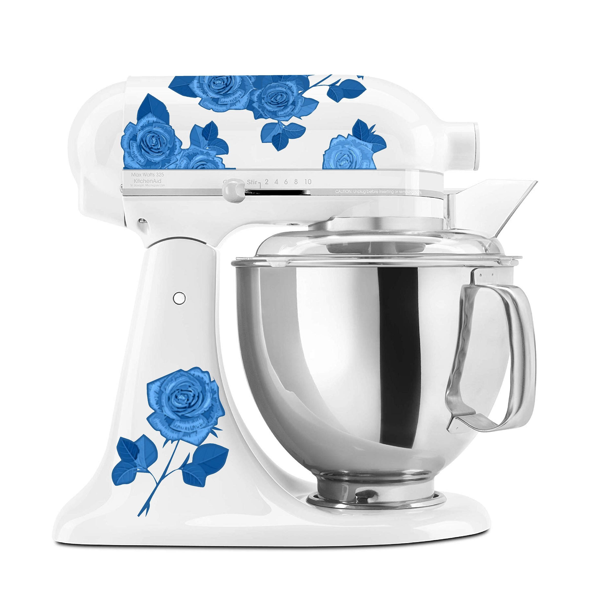 Floral KitchenAid Mixer Decal Sticker| kitchen mixer| mixer tattoo| mixer  upgrade