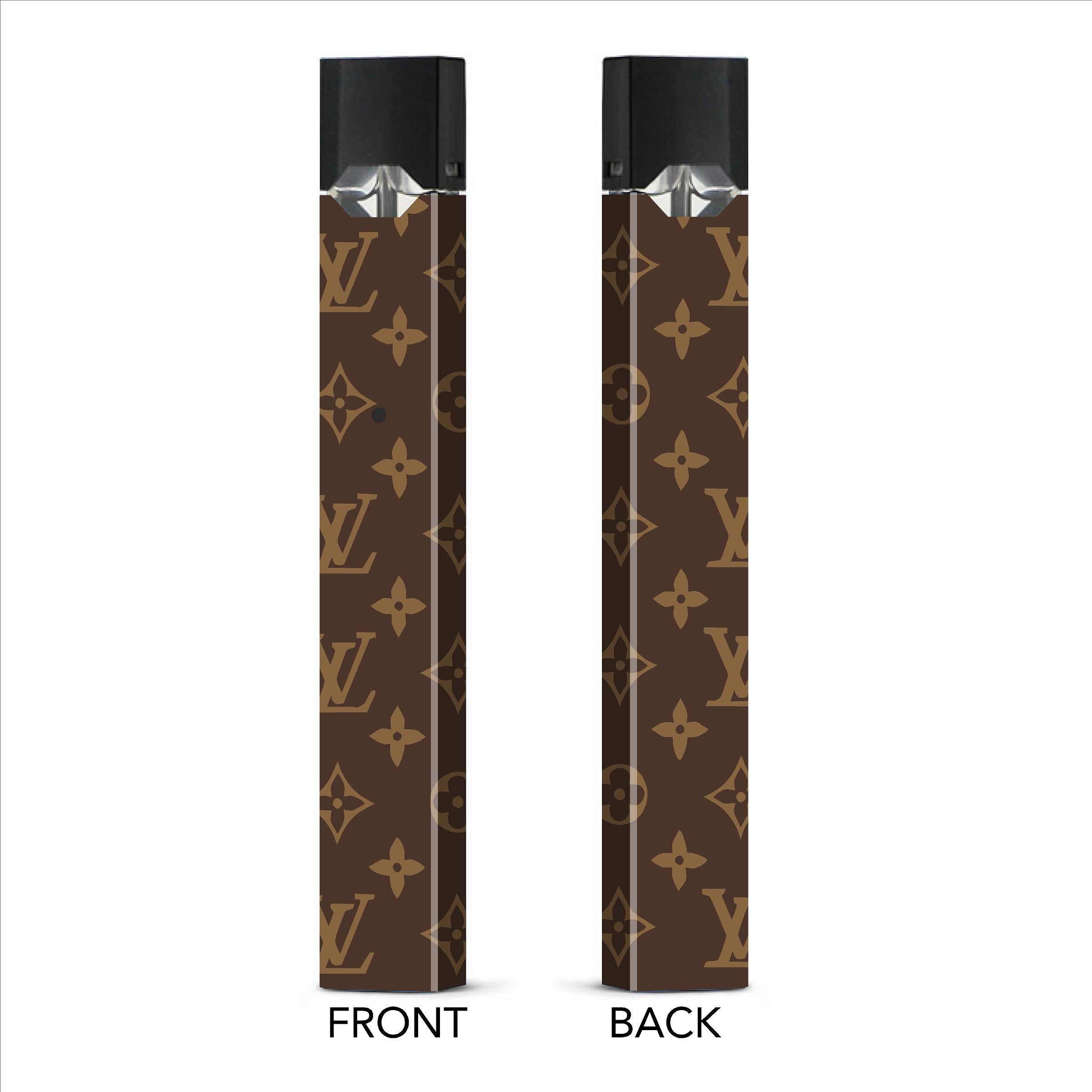 Skin+Decal+Wrap+for+JUUL+Louis+Vuitton+LV+Vinyl+Charger+Decor+Sticker+2+Pack  for sale online
