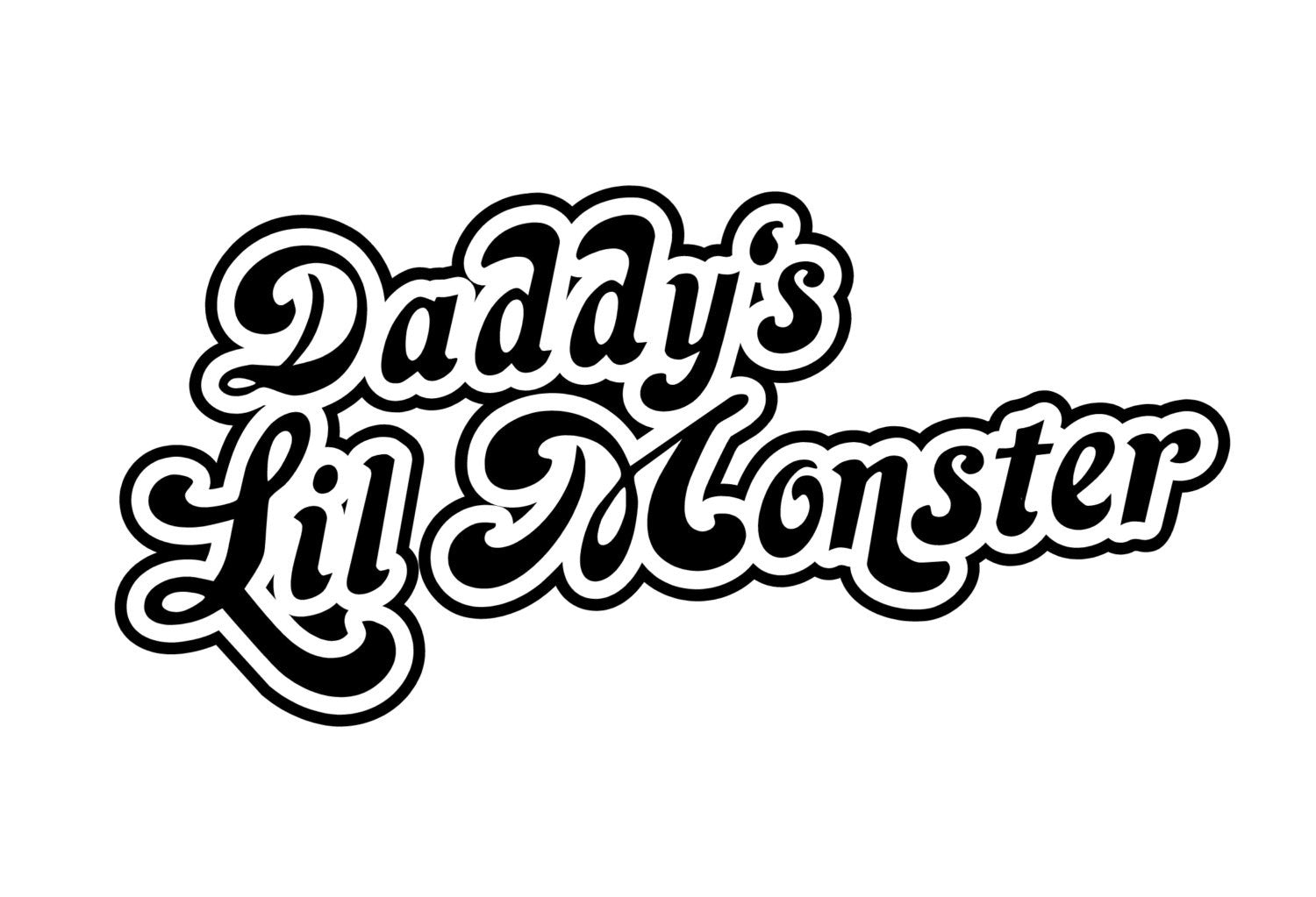 Daddys Little Monster Onesie – AZ Vinyl Works