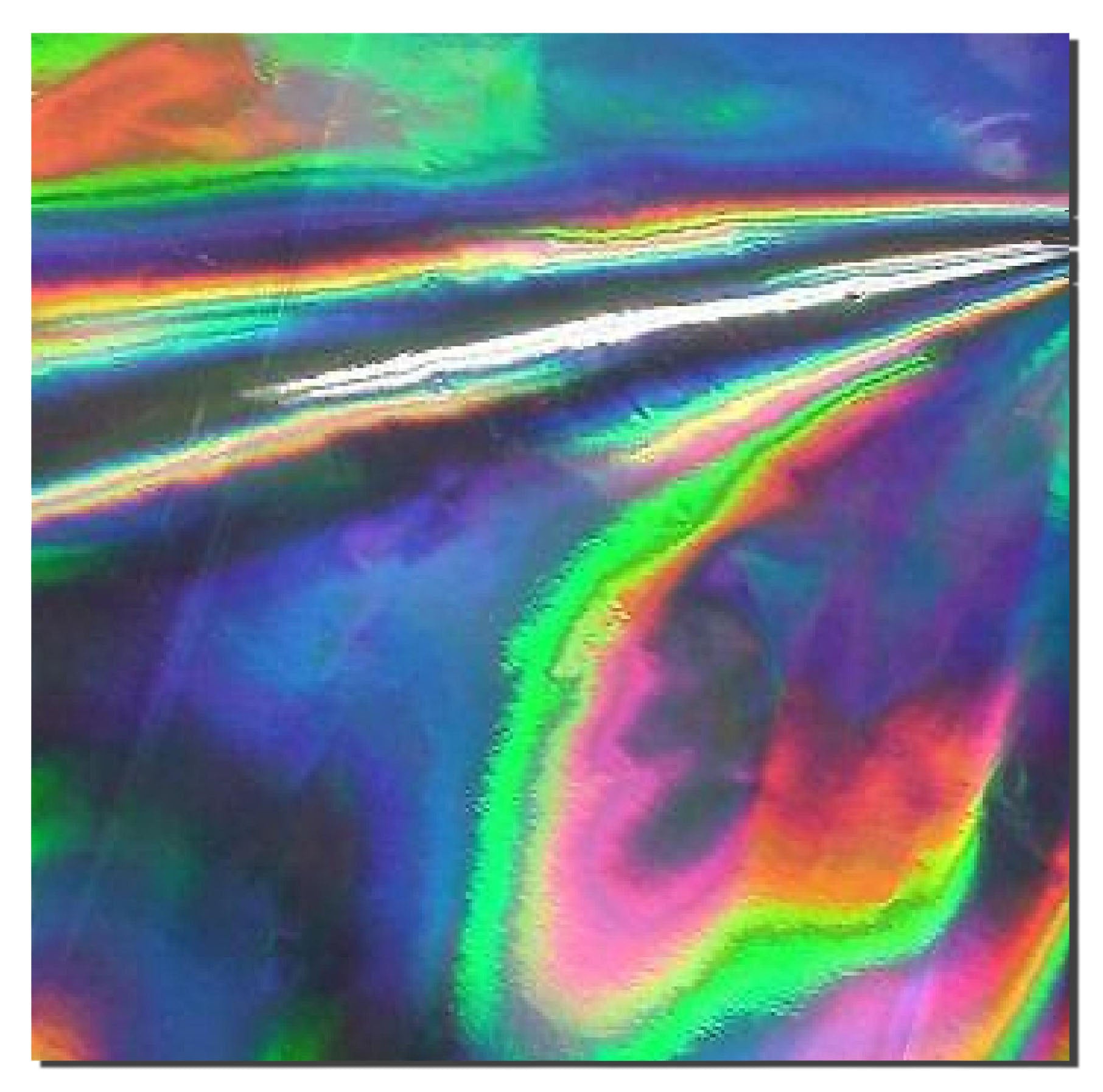 Oil Slick Rainbow Holographic Vinyl Rolls, Free Shipping for USA, Iridescent  Vinyl Tape Shimmer 