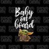 Baby on Board Grogu Sticker - Image 2